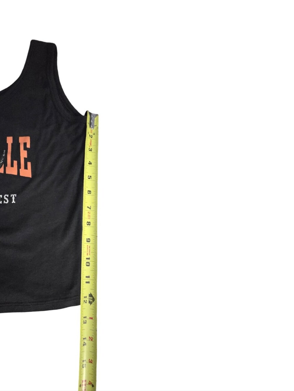 Obbsesive Love Nashville' Graphic Cropped Tank Top Coastal Cowboy Festival - Picture 6 of 6